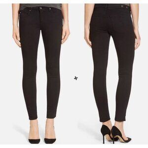 AG Adriano Goldschmied The Legging Super Skinny Fit, Black, Size 27R